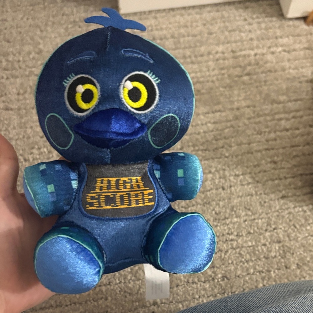 Blue Stuffed Animal Toy